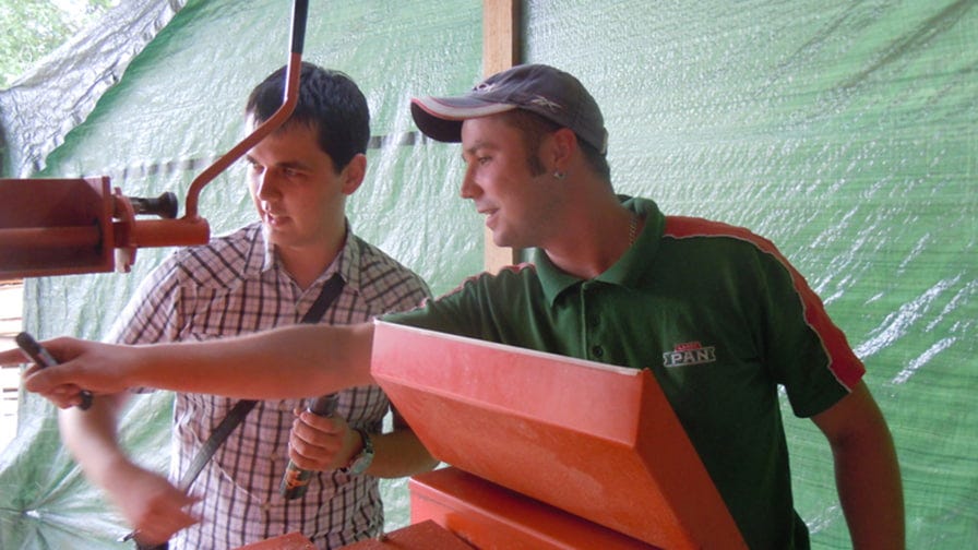 Filip Pregernik, Wood-Mizer predstavnik u Hrvatskoj (lijevo) i Jurica Špoljar